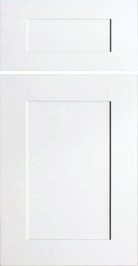 Shaker Paintable Maple Traditional-White