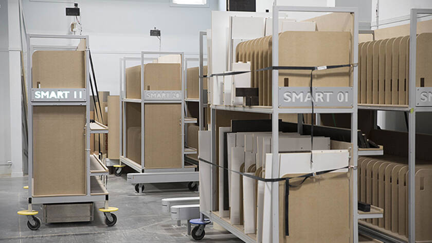 Wood Industry Magazine feature on KOKA automation as part of the latest cabinet manufacturing news in Ontario.
